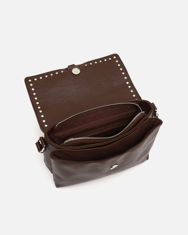 Dione bolso bandolera con detalles metálicos 