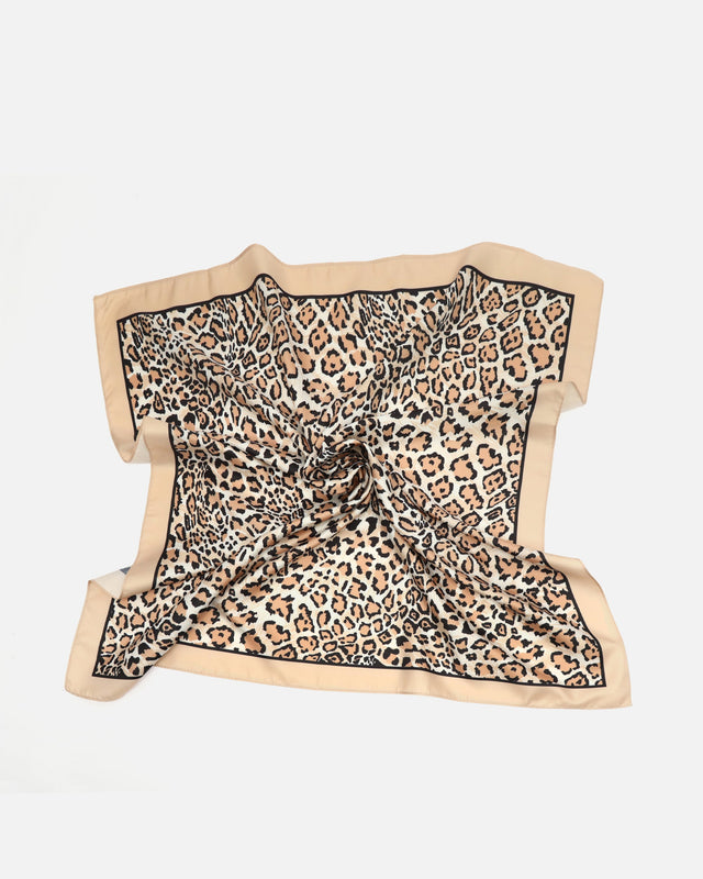 Leon pañuelo estampado animal print