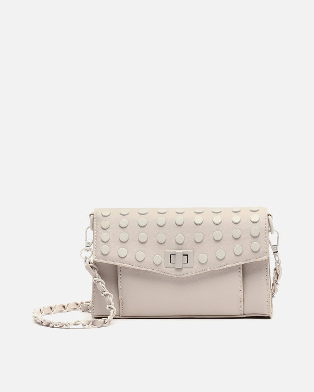 Danbai small crossbody bag with flap and metal details ED.