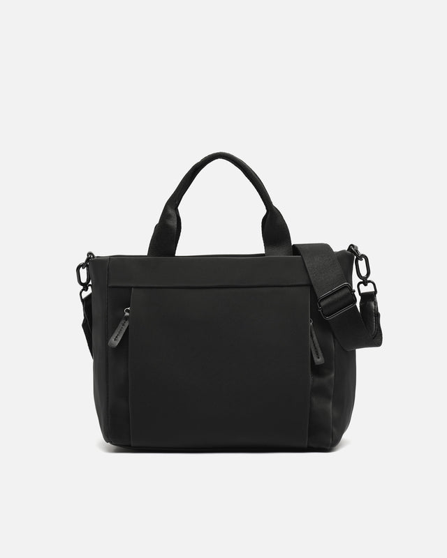 Danelin mittlere nylon tragetasche mit abnehmbarem schultergurt
