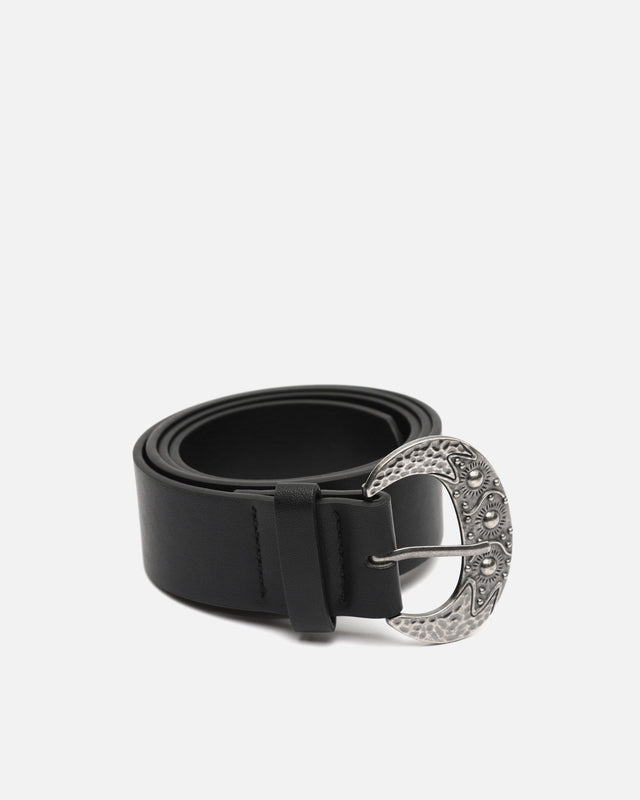 Janira belt with round buckle detail