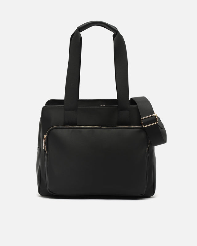 Yasu borsa computer stile shopper 13.3 pollici con tracolla rimovibile