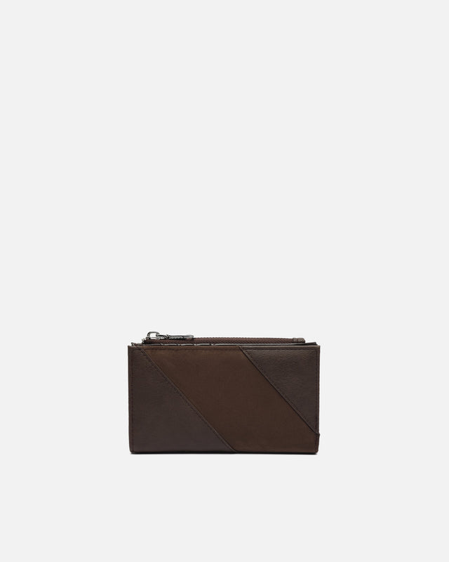Lumis petit porte-monnaie effet daim ED.