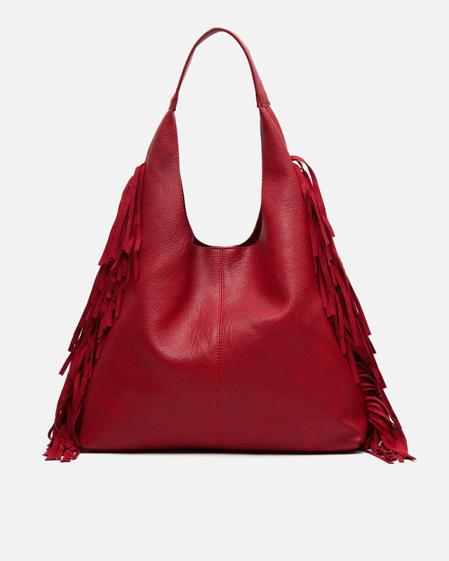 Frinpo sac hobo avec trousse amovible et détail franges