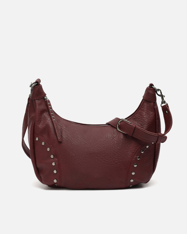 Serenitys borsa a tracolla con dettagli metallici 
