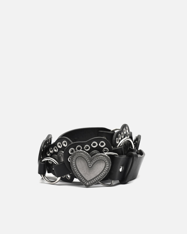 Macu riem met hartvormige details