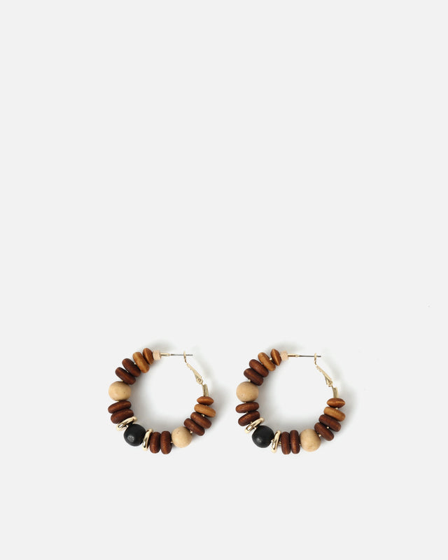 Fusti hoop earrings