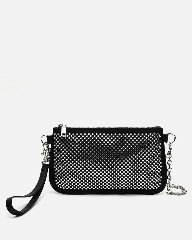 Cleo party bag with shiny details 