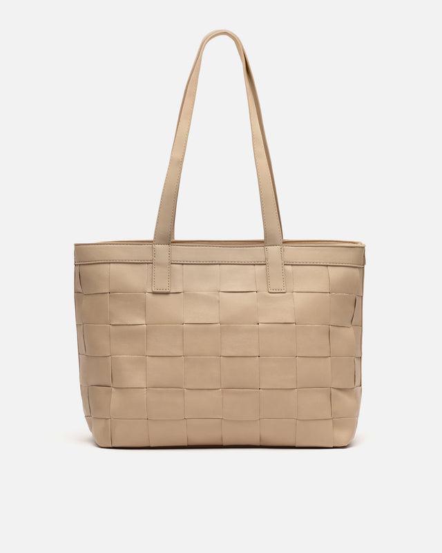 Fusi borsa shopper intrecciata