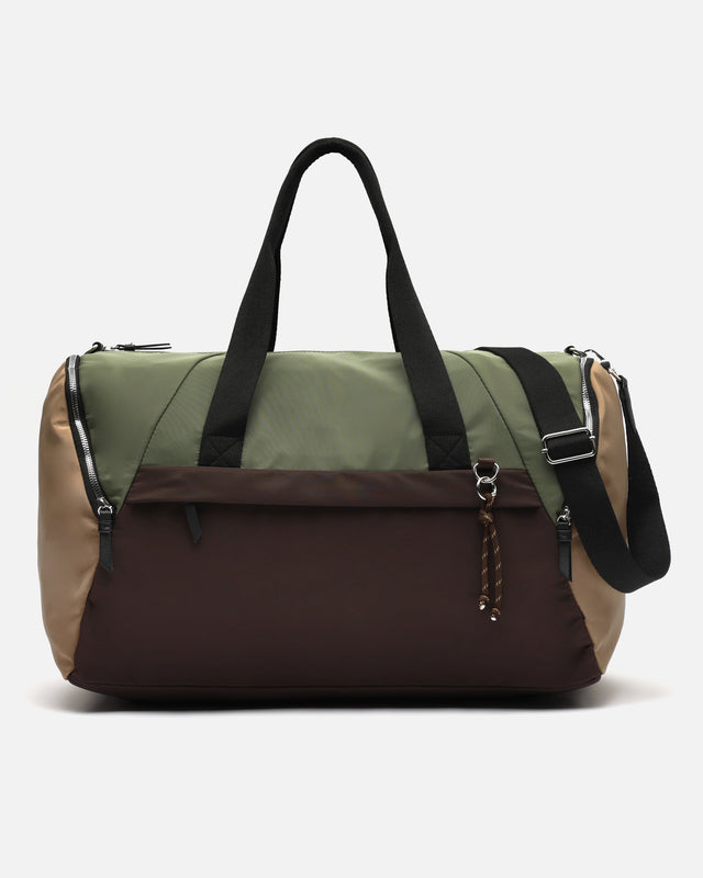 Bristol weekendtas van nylon met afneembare schouderriem 