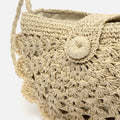 Dondy bolso pequeño efecto rafia 
