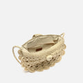 Dondy bolso pequeño efecto rafia 