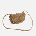 Dondy bolso pequeño efecto rafia 
