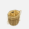 Saqui kleine Bucket-Tasche mit Perlen 