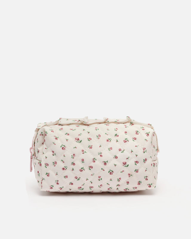 Cute trousse de voyage imprimée florale 