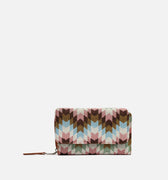 Dila Monedero grande con estampado jacquard 