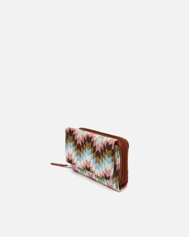 Dila Monedero grande con estampado jacquard 