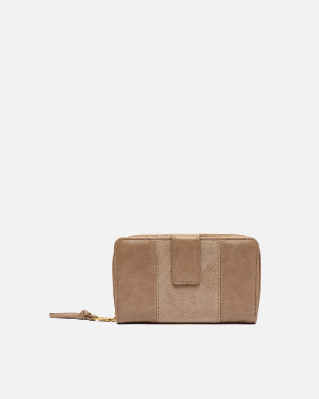 Fleubito large suede-effect coin purse