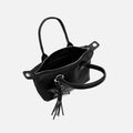 Cloti bolso tote en nylon con asa bandolera extraíble y detalle colgante 