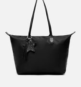 Clote bolso shopper grande en nylon con detalle colgante 