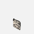 Saturnia portamonedas animal print con cierre de cremallera 