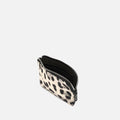 Saturnia portamonedas animal print con cierre de cremallera 