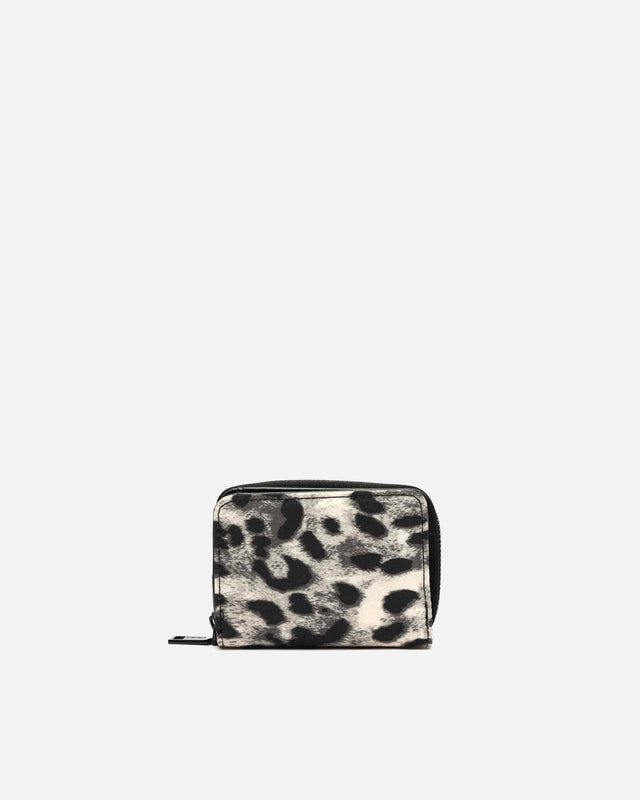 Saturnia kleines Portemonnaie mit Animal-Print