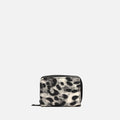 Saturnia monedero pequeño animal print 