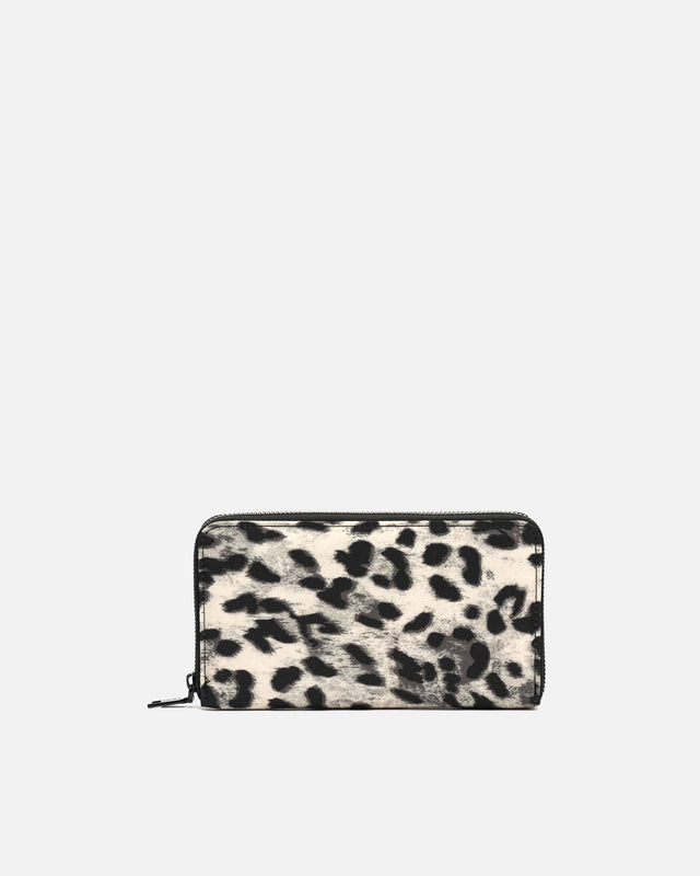 Saturnia Large Animal Print Wallet