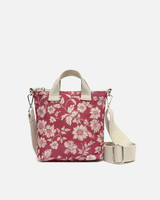 Prakan mala tiracolo com padrão floral
