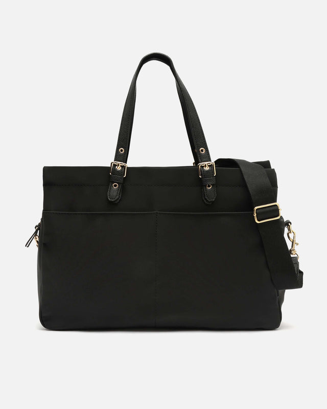 Basiliso porta computer stile shopper in nylon da 13,3 pollici