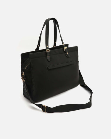 Basiliso portaordenador estilo bolso shopper en nylon 13.3 pulgadas 