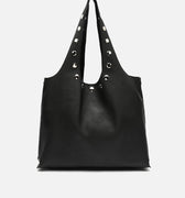 Nemi-1 bolso de hombro con neceser extraíble y detalles metálicos 