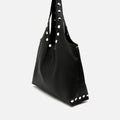 Nemi-1 bolso de hombro con neceser extraíble y detalles metálicos 