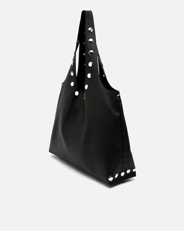 Nemi-1 bolso de hombro con neceser extraíble y detalles metálicos 