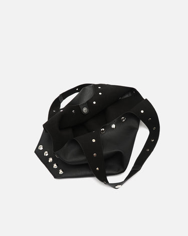 Nemi-1 bolso de hombro con neceser extraíble y detalles metálicos 