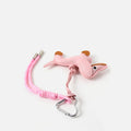 Buti llavero charm perro rosa 