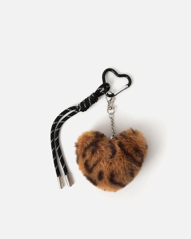 Cora portachiavi charm a forma di cuore