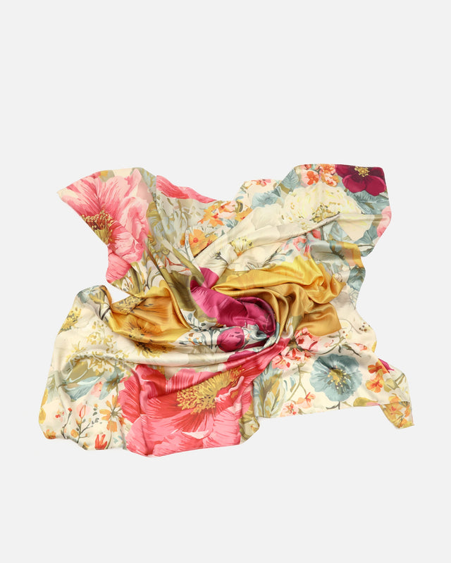 Foulard stampato Leaf