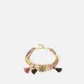 Kush pulsera con cuentas y borlas 