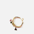 Kush pulsera con cuentas y borlas 