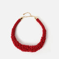 Placida collar corto con cuentas 