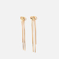 Bowie pendientes largo lazo 