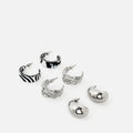 Celin pack pendientes de aro abiertos 