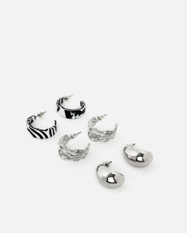 Celin pack pendientes de aro abiertos 