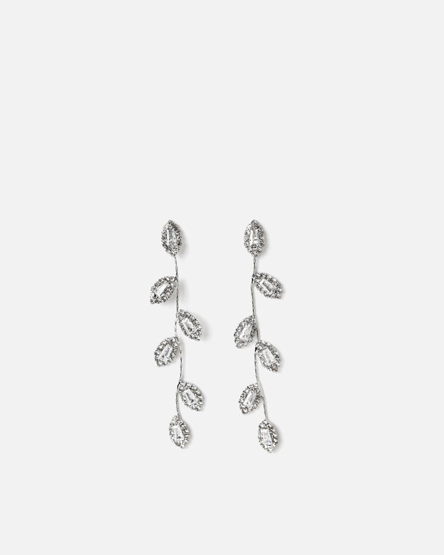 Fins pendientes largos con strass