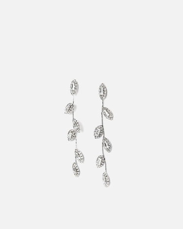 Fins pendientes largos con strass 