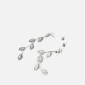 Fins pendientes largos con strass 