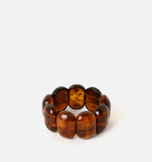 Gudrum pulsera elástica de resina 