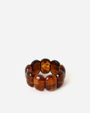 Gudrum pulsera elástica de resina 
